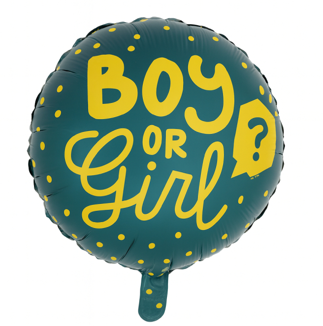 Folieballon “BOY OR GIRL” – Gender Reveal