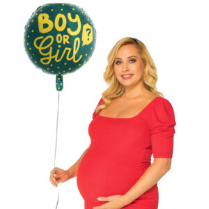 Alternative view of Folieballon “BOY OR GIRL” – Gender Reveal