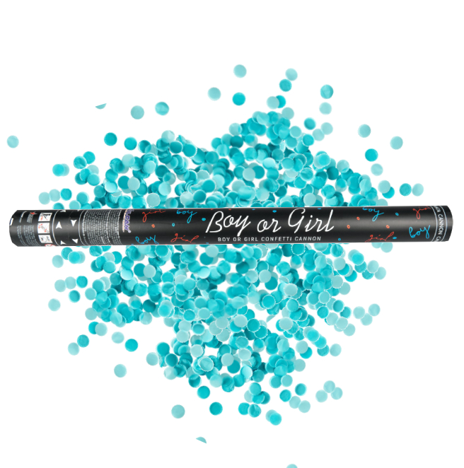 Gender Reveal Confetti – “It’s a Boy” 60 cm | Rookvrij & Spectaculair