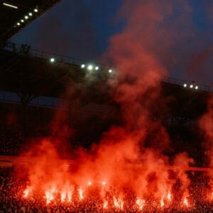 Alternative view of Bengaalse fakkel – rood (3 stuks)